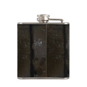 Koel  maatkolf voor keukenhonkbal heupfles (Achterkant)