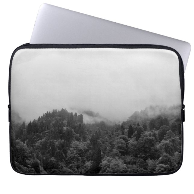 Koel, magische natuur laptop sleeve (Voorkant)