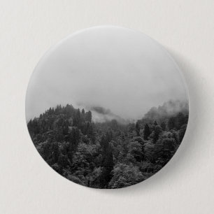 Koel, magische natuur ronde button 7,6 cm