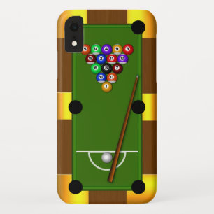 Koel Manly Pool Table Eight Ball Billiards stevig Case-Mate iPhone Case