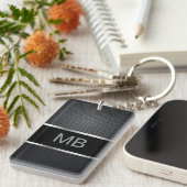 Koel Mannen Monogram Sleutelhanger (Voorkant Rechts)