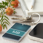 Koel Mannen Monogram Sleutelhanger (Voorkant Rechts)