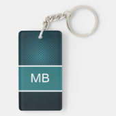 Koel Mannen Monogram Sleutelhanger (achterkant)