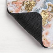 Koel marmeren goud glitters muismat (Hoek)