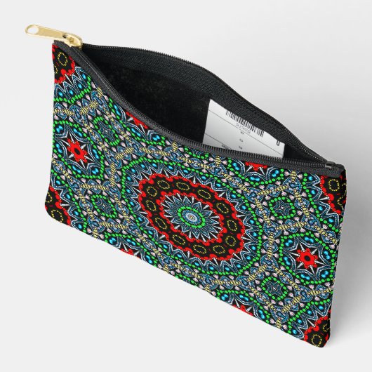 Koel Marokkaans thema mandala patroon Etui (Open)