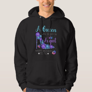Koel meisje met hiel en hiel, een koningin werd bi hoodie