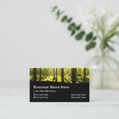 Koel met twee zijkanten Visitekaartjes (Staand voorkant)