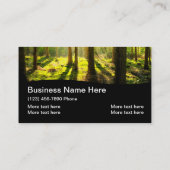 Koel met twee zijkanten Visitekaartjes (Achterkant)