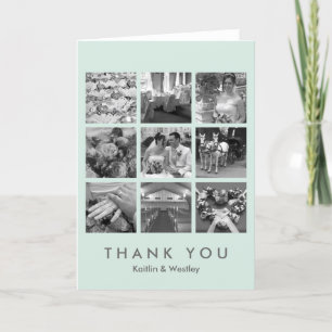 Koel mijnenraster collage 9 foto's herinneringen b bedankkaart