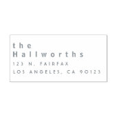 Koel minimalistisch  zelfinktende stempel (Design)