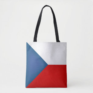 Koel Mode Tsjechische Republiek vlag Tote Bag