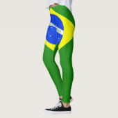 Koel Mode vlag Brazilië Leggings (Links)