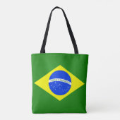 Koel Mode vlag Brazilië Tote Bag (Achterkant)