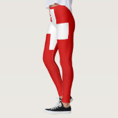 Koel Mode vlag Zwitserland Leggings (Links)