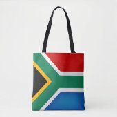 Koel Mode Zuid-Afrika vlag Tote Bag (Voorkant)