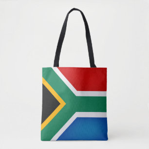 Koel Mode Zuid-Afrika vlag Tote Bag