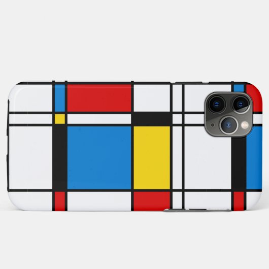 Koel Modern Abstract Geometrisch Case-Mate iPhone Case (Achterkant (horizontaal))