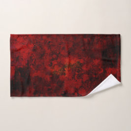 Koel, modern bloemenpatroon handdoek