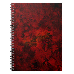 Koel, modern bloemenpatroon notitieboek