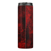 Koel, modern bloemenpatroon thermosbeker (Achterkant)