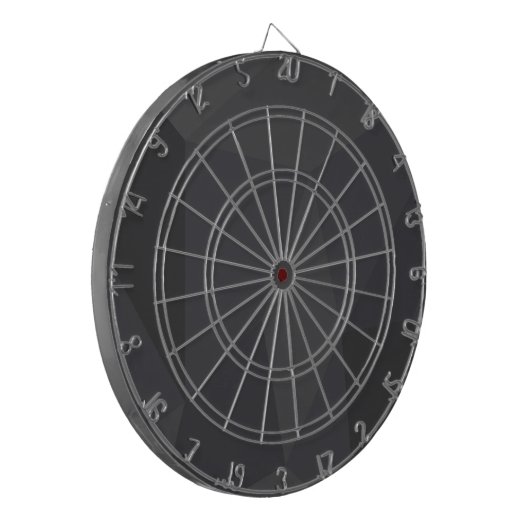 Koel, modern, elegant, trendy trapezoïde vormen dartbord (Voorkant Links)
