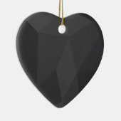 Koel, modern, elegant, trendy trapezoïde vormen keramisch ornament (Rechts)