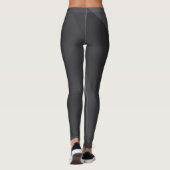 Koel, modern, elegant, trendy trapezoïde vormen leggings (Achterkant)