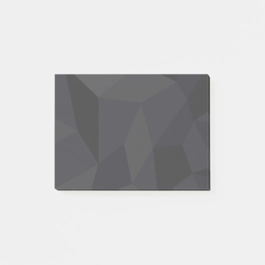Koel, modern, elegant, trendy trapezoïde vormen post-it® notes (Voorkant)