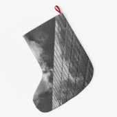 Koel, modern, stedelijk natuur en architectuur grote kerstsok (Achterkant (Hangend))