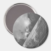 Koel, modern, stedelijk natuur en architectuur magneet (Voorkant / Achterkant)