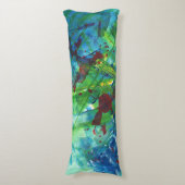 Koel Moderne Abstracte acrylkunststofklooster Lichaamskussen (Voorkant Verticaal)