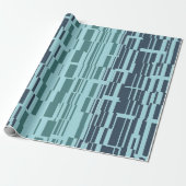 Koel Moderne Abstracte patronen Cadeaupapier (Uitgerold)