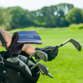 Koel moderne golfer initiële gradiënt koninklijk b golfheadcover
