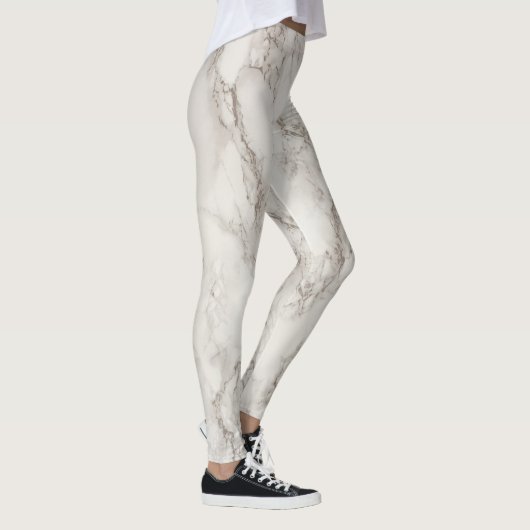 Koel moderne grijze marmer leggings (Rechts)