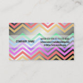 Koel, moderne regenboogvegkerindustrie visitekaartje (Achterkant)