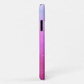 Koel Moderne Roze & Blauwe Ruimteas Case-Mate iPhone Case (Achterkant/rechts)