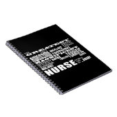 Koel moderne vlinderverplegers : Grootste verpleeg Notitieboek (Rechterzijde)