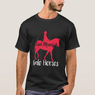 Koel Moeders Western Art Rodeo Grafisch voor Paard T-shirt