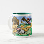 Koel mokken Lion en Lamb (Voorkant links)