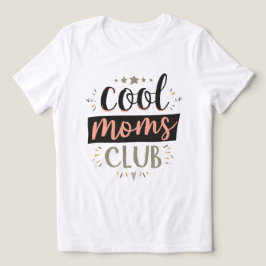 Koel Moms Club Trendy Moederdag Mama Cadeau Tri-Blend Shirt