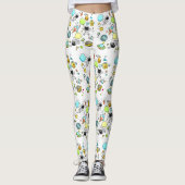 Koel mooie ruimteastronaut leggings (Voorkant)