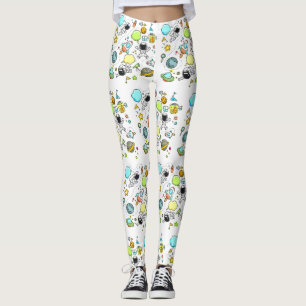 Koel mooie ruimteastronaut leggings