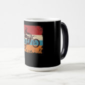 Koel  motocross-cadeau voor motorfietsen magische mok (Voorkant rechts)