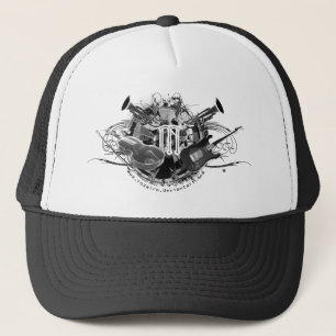 Koel muziekinstrumenten trucker pet
