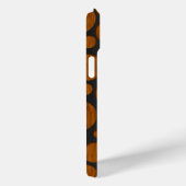 Koel namaak metaal modern trendy houtnerfpatroon Case-Mate iPhone case (Achterkant / Rechts)