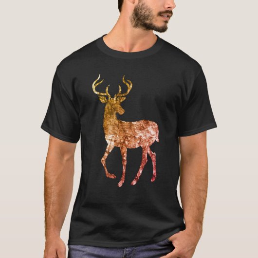 Koel Natuur Wildlife Deer Shirt Design (Voorkant)