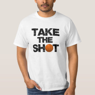 Koel Neem de Shot Quote Basketball T-shirt