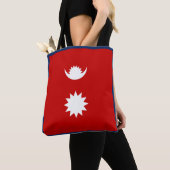 Koel Nepal Mode vlag Tote Bag (Dichtbij)