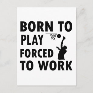 Koel netball-Design Briefkaart