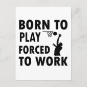 Koel netball-Design Briefkaart (Voorkant)